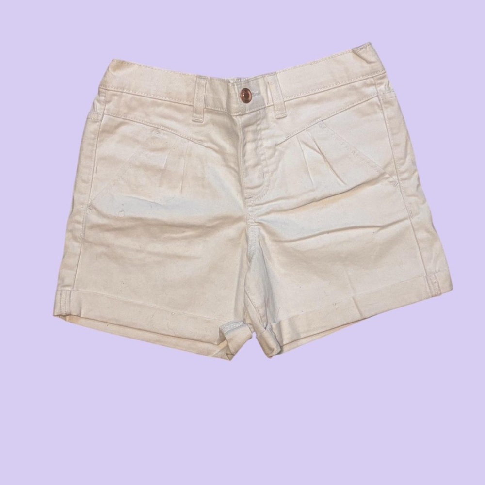 Women's Cream Shorts